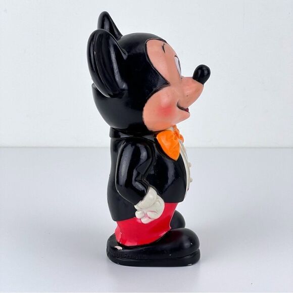 Mickey Mouse Bank Walt Disney Plastic Coin Bank Vintage 1970's - Picture 2 of 10